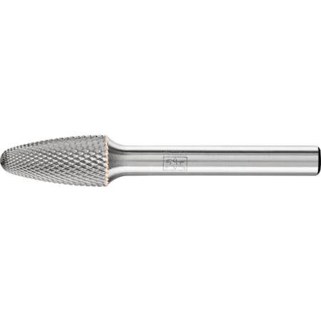 Pferd Carbide Bur - Tree Shape, MICRO Cut - 3/8" x 3/4" x 1/4" Shank - SF-3 27532